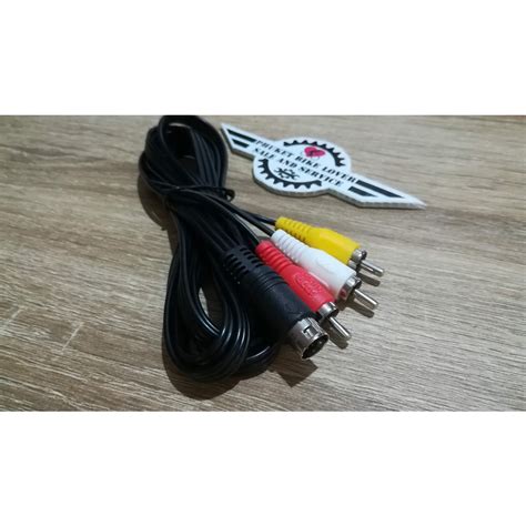 สาย Mmi Av 9 Pin S Video 3 Rca 9 Pin Audio Video Av Cable For Sega