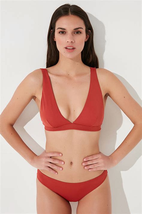 Basic Deep V Bikini St Plvk B A Iy Rg Tar N Penti