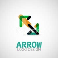 Vector Arrow Company Logo Stock Clipart Royalty Free Freeimages