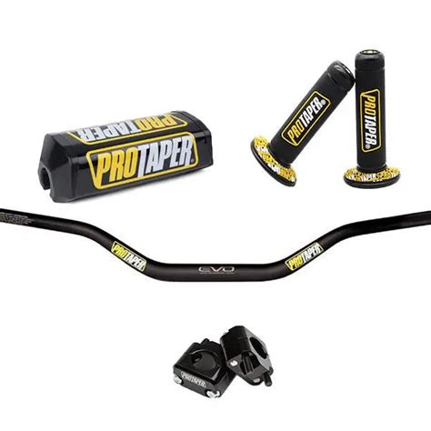 Kit Guidon Protaper Noir Boutique Motard