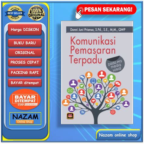 Jual Buku Komunikasi Pemasaran Terpadu Pada Era Media Sosial Oleh Donni