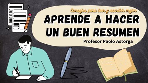 Cómo hacer un resumen lengua y literatura fácil Comprender mx