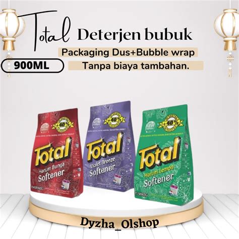 Jual Total Softener Deterjen Bubuk Gr Shopee Indonesia