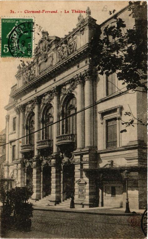 Clermont Ferrand Le Theatre Clermont Ferrand Cartorum