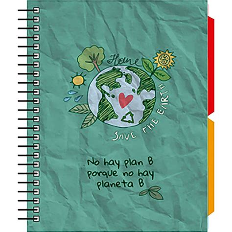 Libreta Apuntes Senfort Ecology Save Book Mix 120 Hojas 2 Sep Lumen