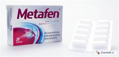 1. Metafen - Opinie - Cena - Zamienniki - Ulotka - Skład • ZnamLek.pl