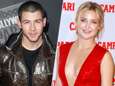 Nick Jonas Reunites With Kate Hudson Amid Reports He S Dating Lily Collins There S Definitely