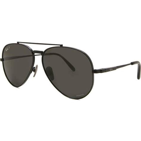 Ray Ban Aviator Ii Titanium Polarized Rb8225 3141k8 • Price