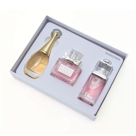 Dior Perfume Set of 3 - Best Gift – The Effect Online