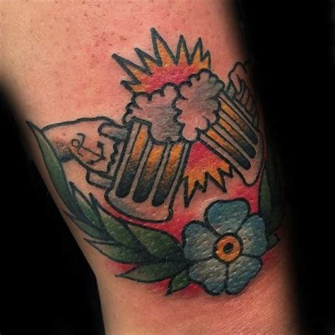 60 Beer Tattoo Designs For Men - Hops Ink Ideas