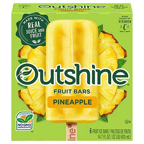 Nestle Outshine Fruit Bars, Pineapple | Ice Cream | Foodtown