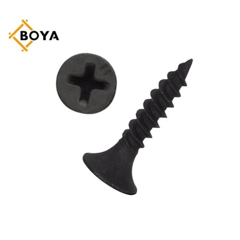 C1022 Material Carbon Steel Hardened Bugle Head Black Phosphating