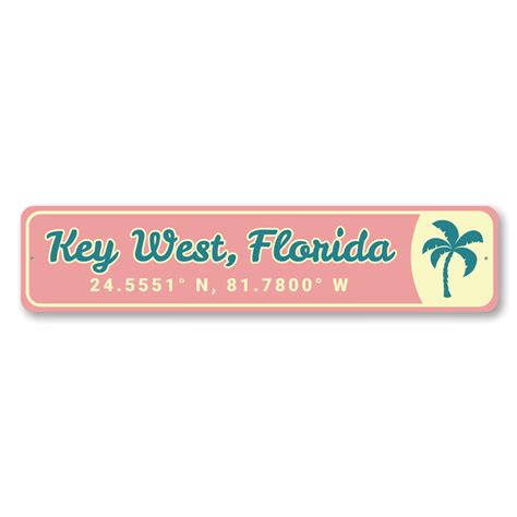key west arrow sign lizton sign shop