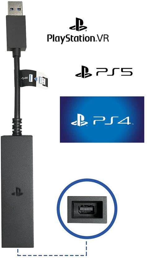 Oem Sony Playstation 5 Psvr Camera Adapter For Ps5 Vr Connector Usb30