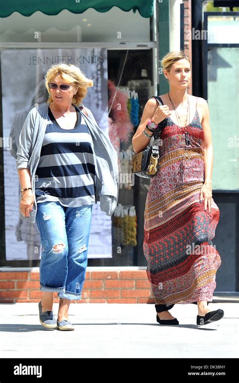 Heidi Klum and her mother Erna Klum are seen out and about in Brentwood ...