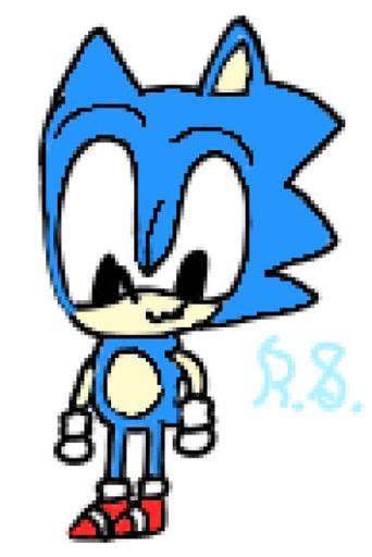 Classic Sonic art! | Sonic the Hedgehog! Amino