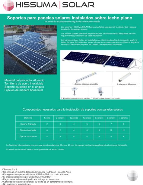 Soporte Para Paneles Solares