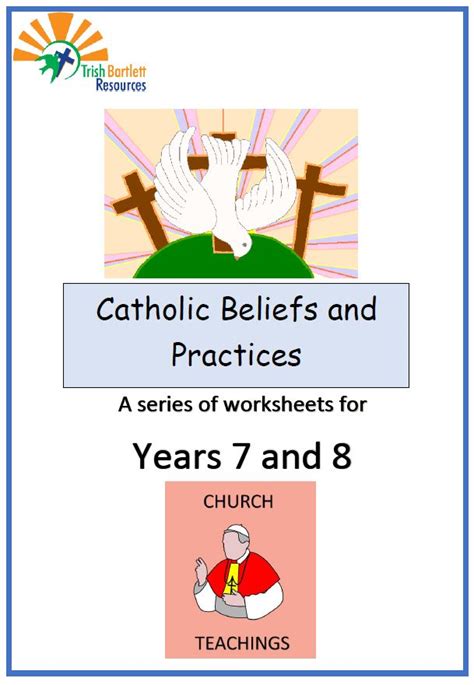 Catholic Beliefs and Practices worksheets - EB-CC28