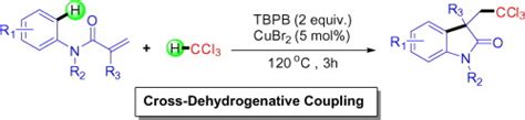 Copper Catalyzed Cross Dehydrogenative Coupling Of N Arylacrylamides