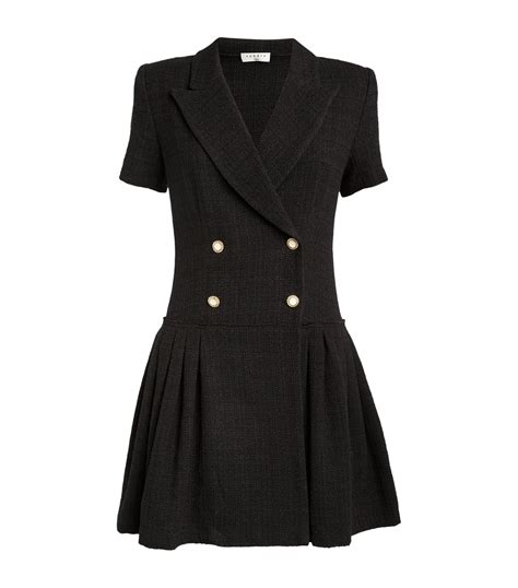 Sandro Tweed Mini Dress Harrods Hk