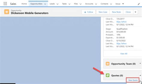 How To Create Quotes In Salesforce Salesforce Faqs