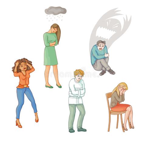 cartoon mental illness stock illustrations  cartoon mental