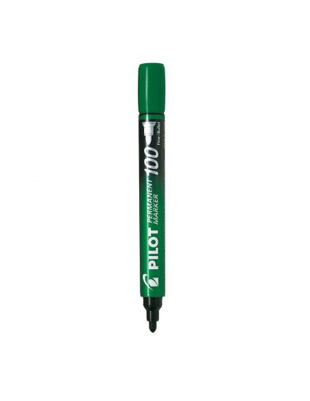 Marker Permanent Pilot 100 1 4 5 Mm Varf Rotund Verde Roua Ro