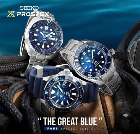 Introducing The Seiko Prospex Great Blue PADI Watches 55 OFF