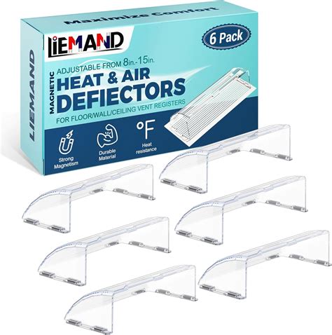 heat air vent deflectoradjustable    heat resistant
