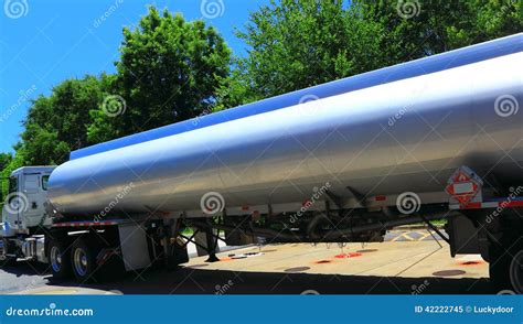 Fuel Tank Truck stock image. Image of delivery, service - 42222745