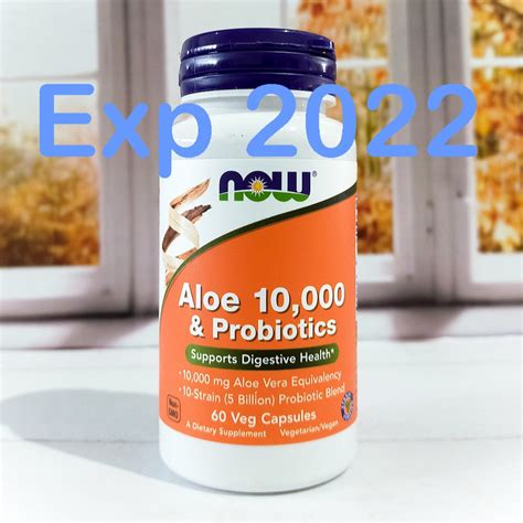 Jual Now Foods Aloe Probiotics Probiotik Isi Veg Capsules