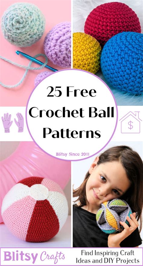 25 Free Crochet Ball Patterns How To Crochet A Sphere Blitsy