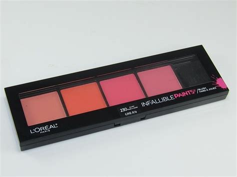 Loreal Infallible Paints Blush Palette Review And Swatches Musings Of