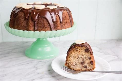 Chocolate Banana Buttermilk Bundt Cake The Kitchen Magpie