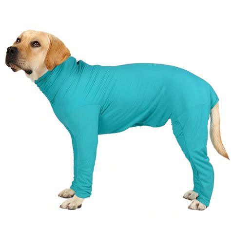 Traje de recuperación para perros para heridas abdominales después de