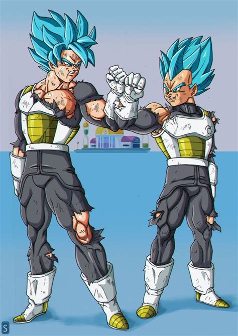 Epic Training Session With Goku And Vegeta