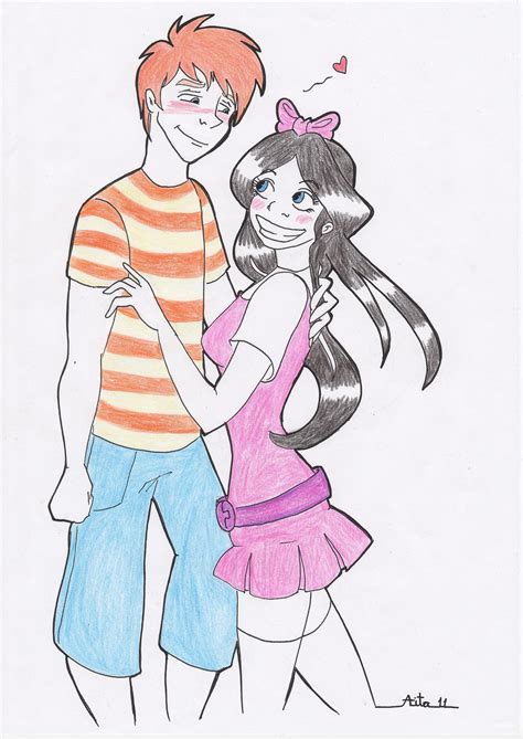 Isabella and Phineas grown up by aita92 on DeviantArt