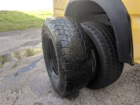 Tire Comparison 285 Vs 265 Rtoyotatacoma