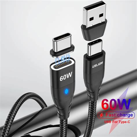 Uslion In Pd W Schnelle Ladeger T Kabel Usb A Usb C Zu Typ