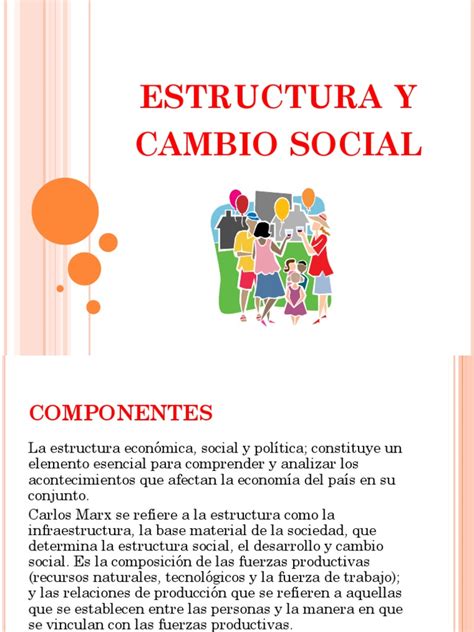 Estructura Y Cambio Social Pdf Población Geografía