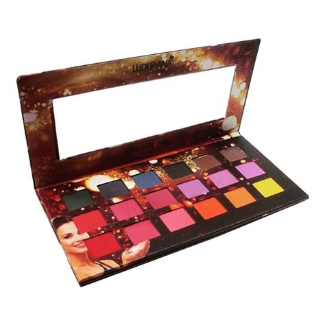 Paleta De Sombras Matte Cores Ludurana Shopee Brasil