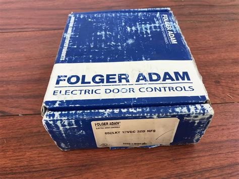 New Folger Adam 652lkt 12vdc 32d Nfs Ebay