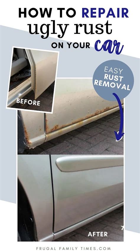 Diy Rust Repair How To Cover Up Rust On A Car Car Rust Repair Rust