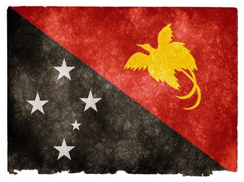 Papua New Guinea Flag Wallpapers - Wallpaper Cave