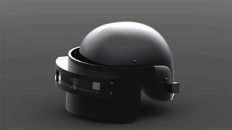 PUBG Helmet Level 3 3D Model 3D Printable CGTrader