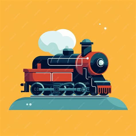 Premium Photo Old Train Clip Art