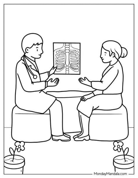 22 Doctor And Nurse Coloring Pages Free Pdf Printables