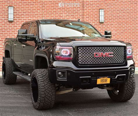 2014 Gmc Sierra 1500 With 22x12 44 Gear Off Road 726mb And 325 50r22 Nitto Ridge Grappler And