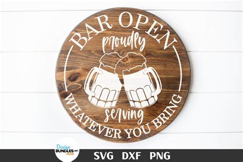 Bar Open Svg