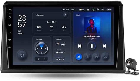 Single Din Octa Core Android Car Stereo With Rotatable Off